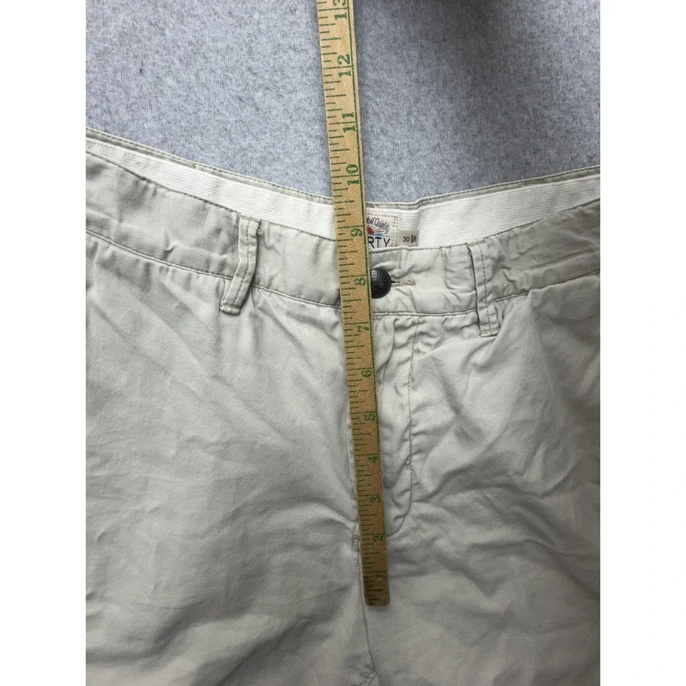 Faherty Shorts Mens 30 Beige Organic Cotton‎ Stretch Chino 8 Inseam Casual